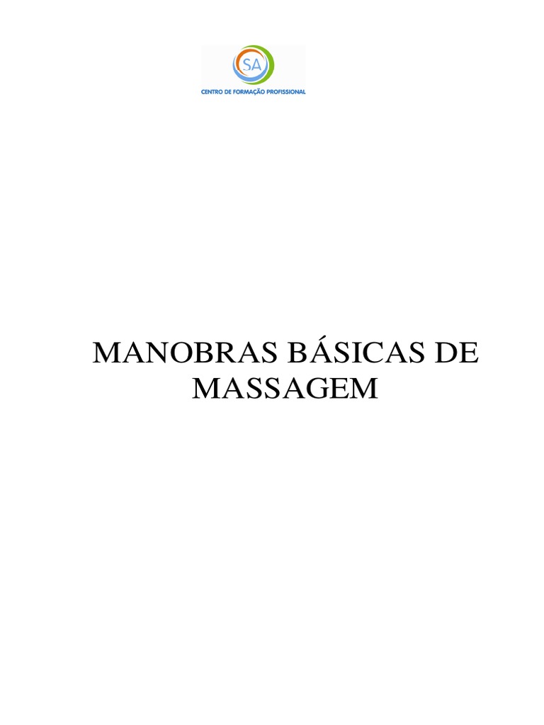 Manobras Básicas de Massagem | PDF