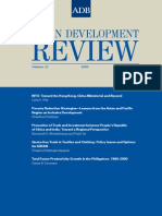 Asian Development Review - Volume 22, Number 1