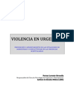 Violencia en Urgencias PDF