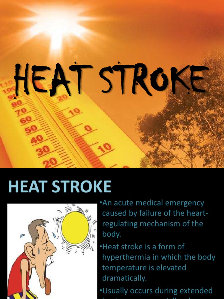 Heat Stroke | PDF | Hyperthermia | Stroke