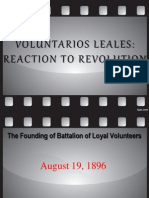 HISTORY (Founding of Battalion of Loyal Volunteers