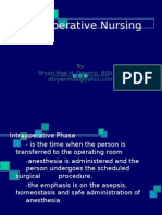 Intraoperative Nursing
