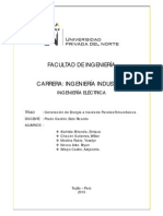 Generación de Energía a través de Paneles Fotovoltaicos