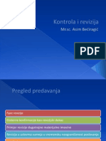 Kontrola I Revizija - Drugo Predavanje