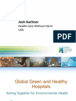 Green Hospitals - Josh Karliner - HCWH PDF