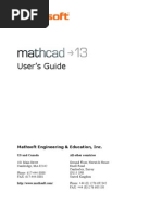 Download Mathcad Users Guide by Pandharkar  SN17890268 doc pdf