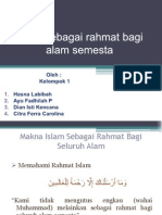 Islam Sebagai Rahmat Selesai