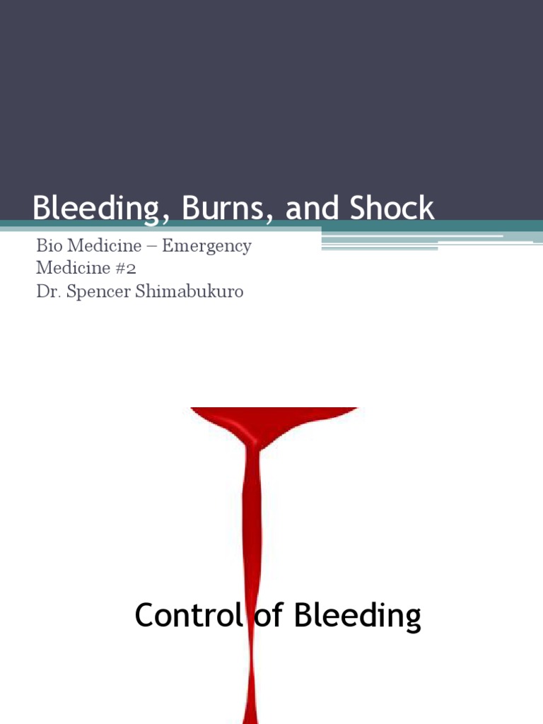 EM__2_Bleeding__Shock_and_Burn.ppt Shock (Circulatory) Burn