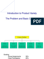 Product Variety Intro