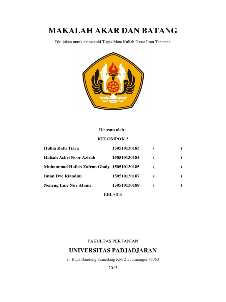 Adaptasi Dan Modifikasi Batang