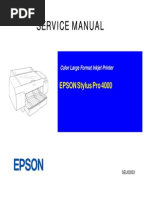 Stylus Pro 4000B - ServiceMan PDF