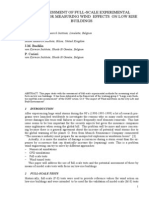 The assessment of full-scale experimental methods for measuring wind effects on low-rise buildings