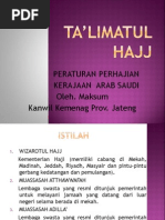 Download TALIMATUL HAJJ KATERING PEMONDOKANpptx by putra15 SN178925849 doc pdf