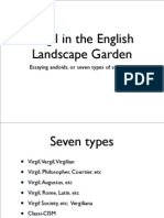 Virgil in The English Landscape Garden: Essaying Andoids, or Seven Types of Semantics
