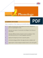 Chapter 2 Phonology