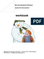 Sneeuwman Werkboekje PDF