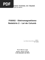 Relatório 2 - Eletromagnetismo.docx