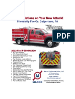 2013 Ford F-550 MARCO Brush (Attack 24, Friendship Fire Co, Geigertown, PA)