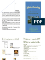 Boletim Informativo Agosto 2009
