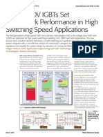 600/1200V Igbts Set Benchmark Performance in High Switching Speed Applications