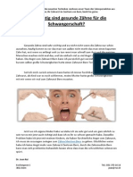 Wie Wichtig Sind Gesunde Zähne Für Die Schwangerschaft PDF