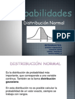 Probabilidades Distribucion Normal