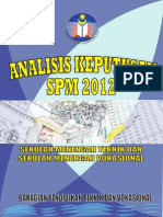 Ranking SM Teknik/Vok Semua Subjek SPM 2012