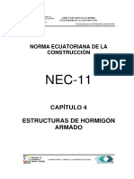 Nec2011 Cap.4 Estructuras de Hormigon Armado 021412
