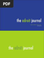 Download Adroit Journal Employment Catalogue by theadroitjournal SN178970662 doc pdf