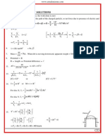 AIEEE 2003 Solutions