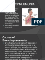 Bronchopneumonia Symptoms Causes