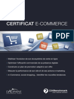 Certificat E-Commerce PDF