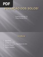 Poluição dos solos