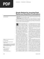 Download Inserting Flash Movie into Powerpoint - swfintoppt by Neelesh Bhandari SN17899504 doc pdf