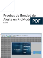 Pruebas de Bondad de Ajuste en ProModel PDF