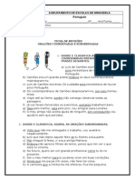 Orações Coordenadas e Subordinadas