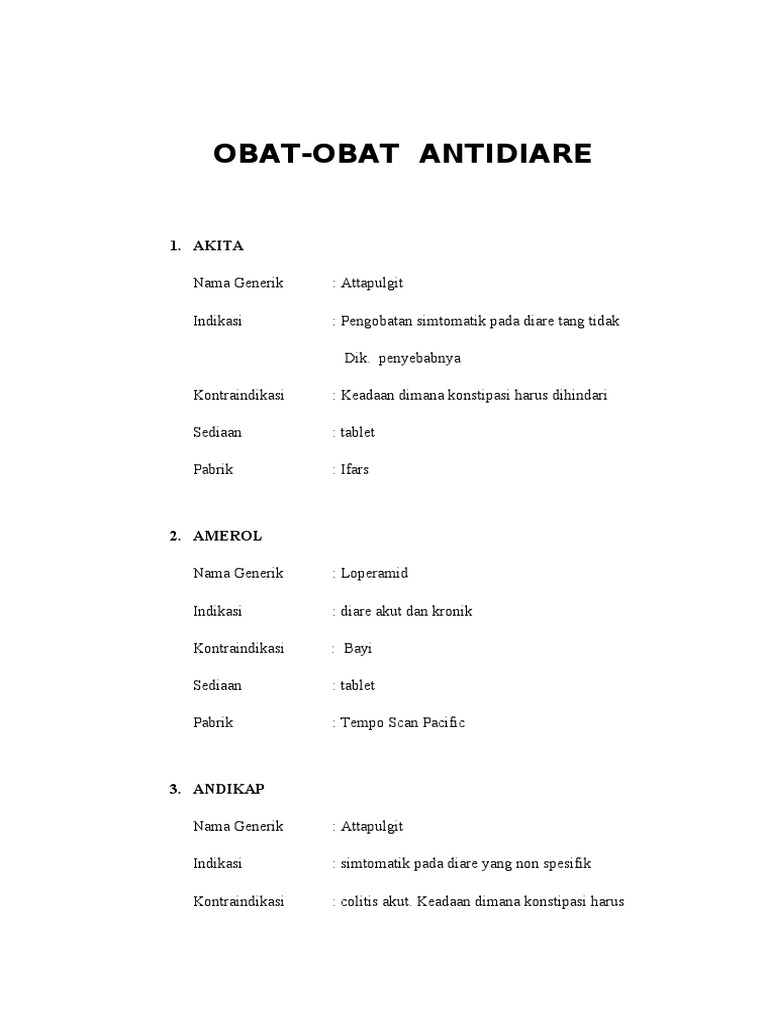 OBAT | PDF