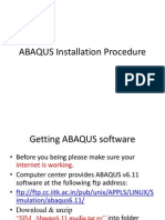 Abaqus Installation PDF