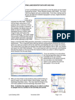 Exporting Land Desktop Data to HEC RAS