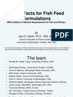 Latest Facts For Fish and Shrimp Feed Formulations PDF