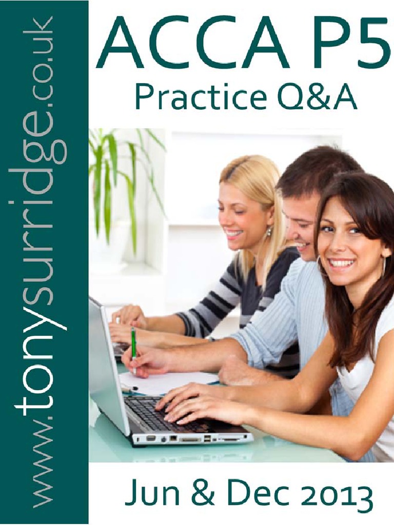 2013 Paper P5 QandA Sample Download v1 PDF | PDF | Profit (Accounting ...