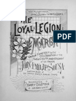 Sousa The Loyal Legion March PDF