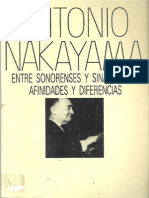 Entre Sonorenses y Sinaloenses Afinidades y Diferencias Nakayama