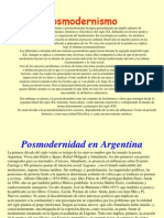 El Posmodernismo2084