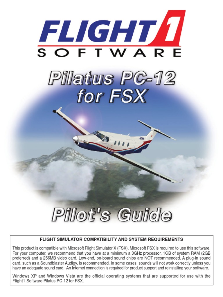 PC-12 For FSX Pilot's Guide PDF | PDF | Transponder (Aeronautics ...