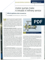 Canned Motor Pumps in Refinery PDF