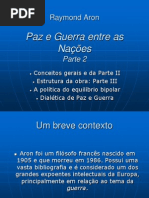 Slide explicativo de "Paz e Guerra Entres as Nações" (Parte 2)