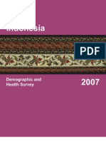 Download SURVEI DEMOGRAFI  KESEHATAN INDONESIA 2007 by sutopo patriajati SN17909311 doc pdf