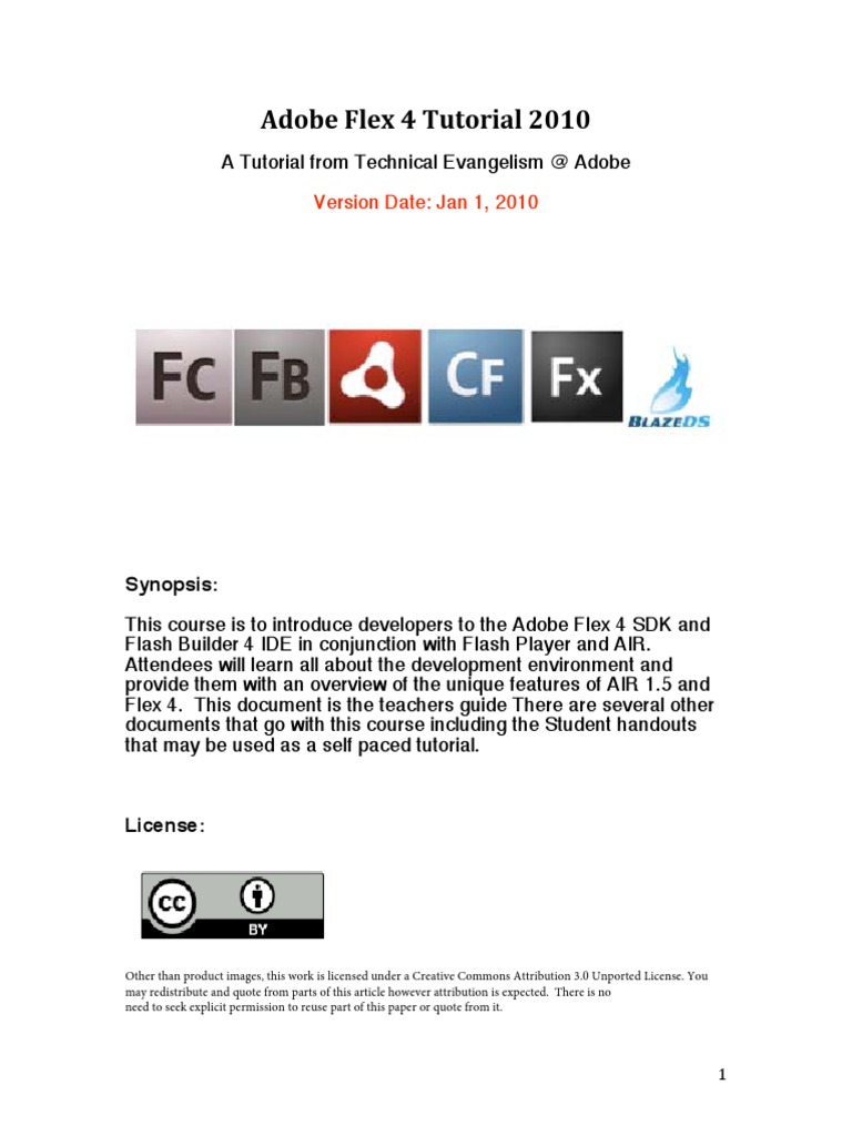 Adobe Flex Ingles PDF | PDF