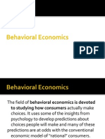 A Brief Introduction About Behavioral Economics